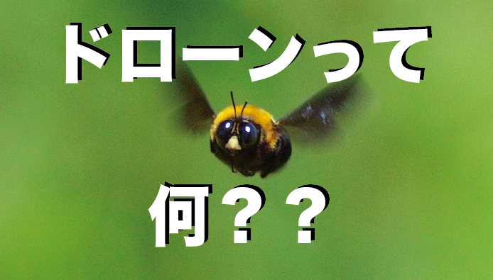 【入門編】今さら聞けない!|そもそもドローンって何??