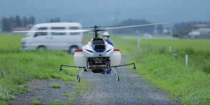 ドローンと農業|ヤマハ発動機のドローンが世界を牽引