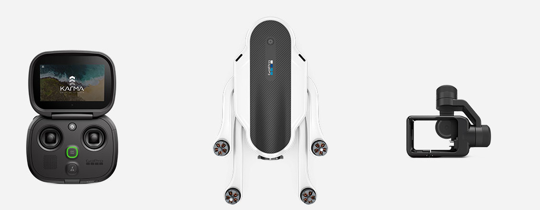 GoPro製ドローンのKarmaが発売。今の所はMavic proの方がいいかな。