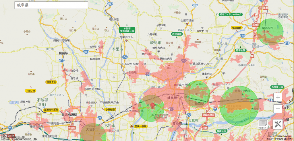 岐阜県でドローンを飛行許可なく飛ばせる場所を探してみた。