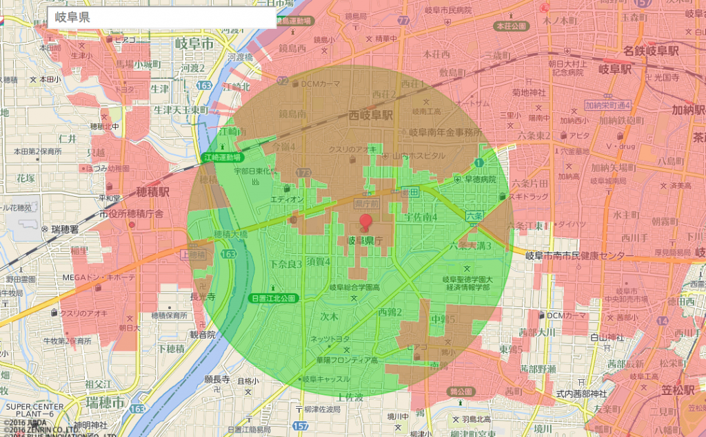 岐阜県でドローンを飛行許可なく飛ばせる場所を探してみた。