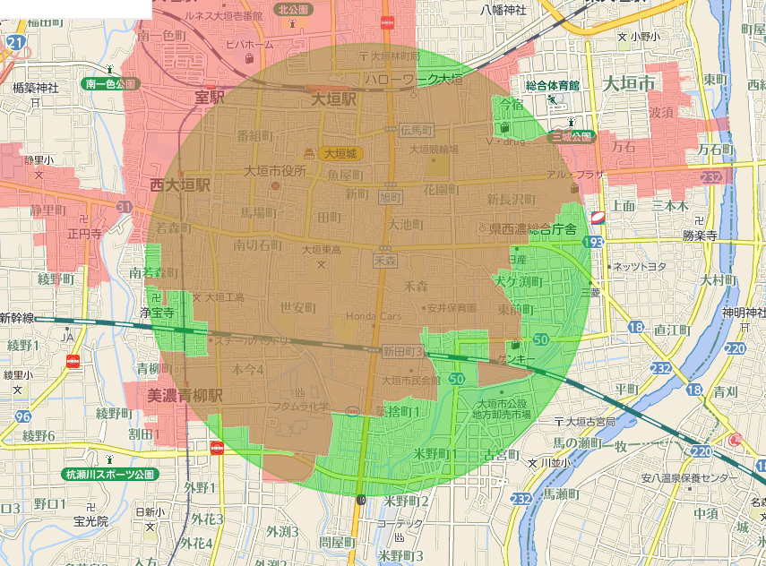 岐阜県でドローンを飛行許可なく飛ばせる場所を探してみた。