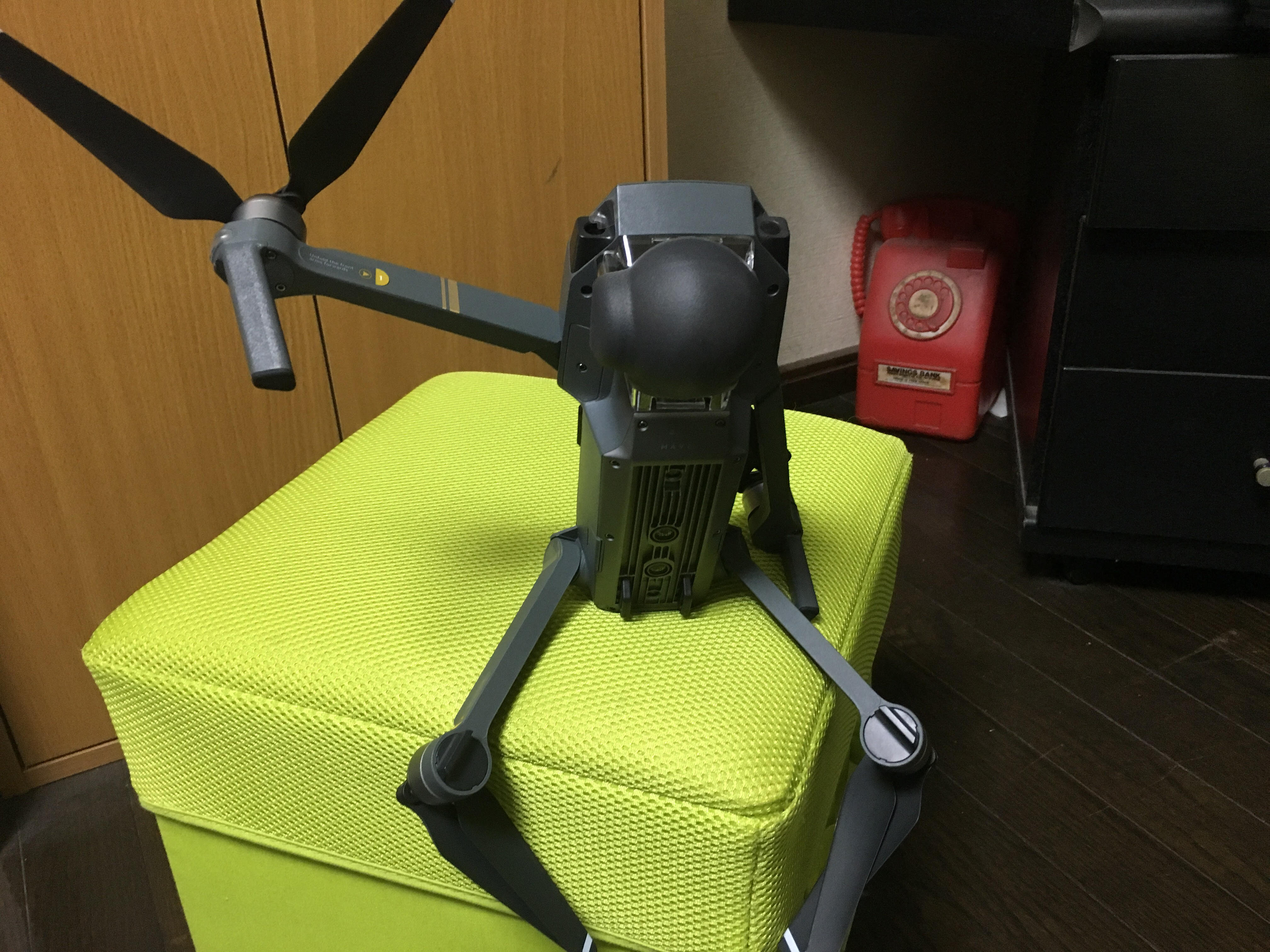 Mavic PRO(マビックプロ)開封の儀|購入動機とphantom4と比較してみた。