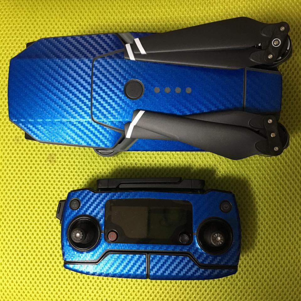 Mavic PROをもっとお洒落に!Dronewrapsを貼ってみた。