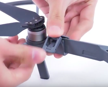 Mavic PRO(マビック プロ)のプロペラガード取り付け方法