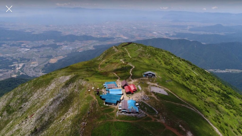 伊吹山でPhantom4ProとMavic PROでドローン空撮。
