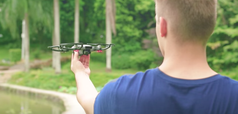 DJI SPARKパーム離陸|SPARKを手の平から離陸する方法