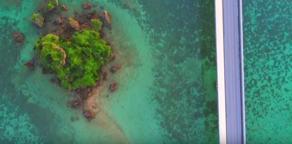 沖縄ドローン空撮|古宇利大橋をPhantom4Pro・Mavic PROで空撮してみた。