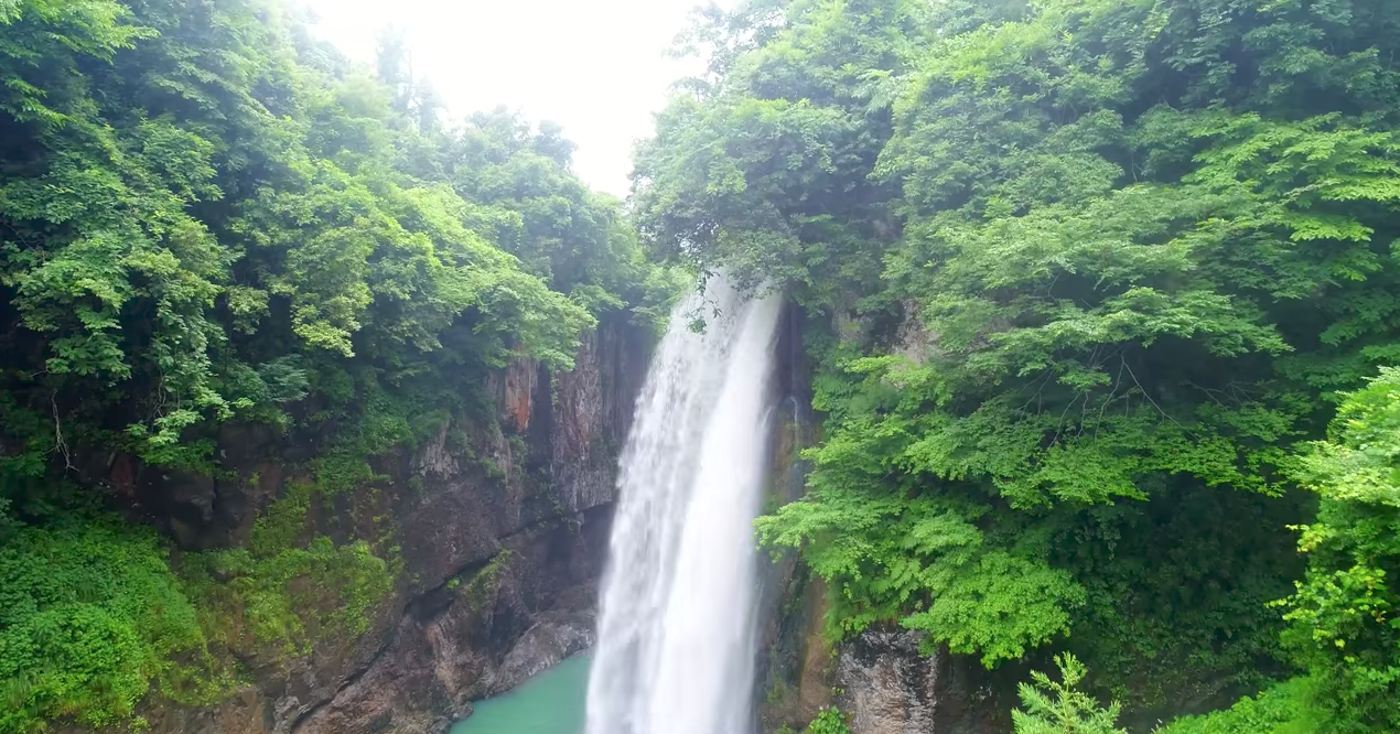 石川ドローン空撮手取峡谷|滝をPhantom4Proで空撮しました。