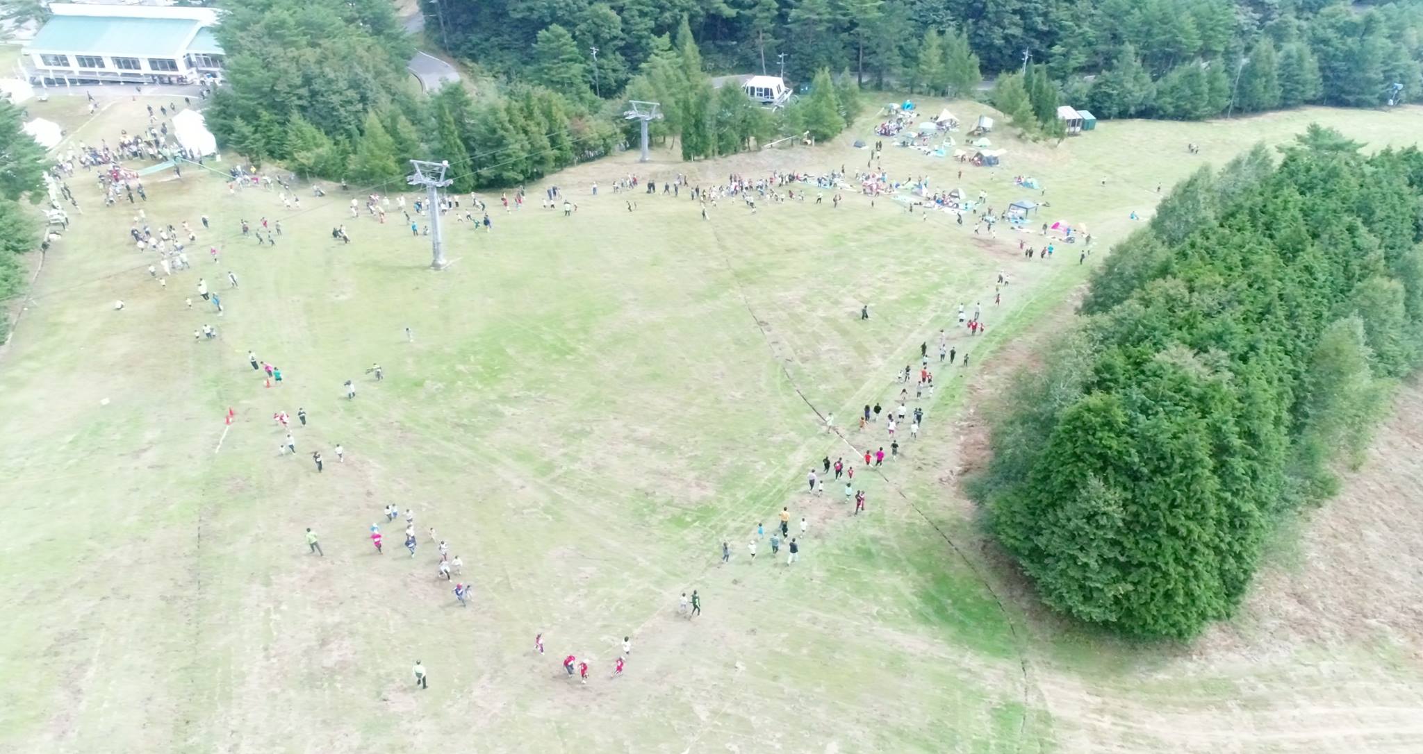 高橋尚子さんもゲスト出演したスマイルランの空撮をしました|瀬戸内DRONE WALKER