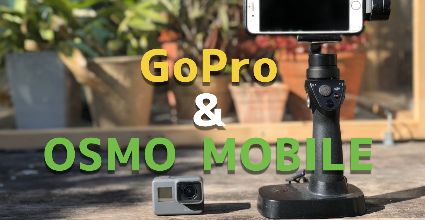 Go ProのスタビライザーにOSMO MOBILEをおすすめな２つの理由