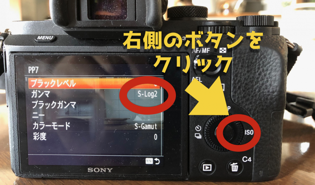 分かりにくい！SONYα７ⅡでLog（ログ）撮影の設定方法