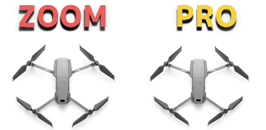 DJI新型『Mavic２Pro・ZOOM』とPhantom4Pro・MavicAIRの性能を徹底比較！