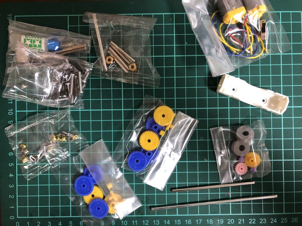 【タミヤ】カムプログラムロボット工作キットのプラモデルを作ってみた！