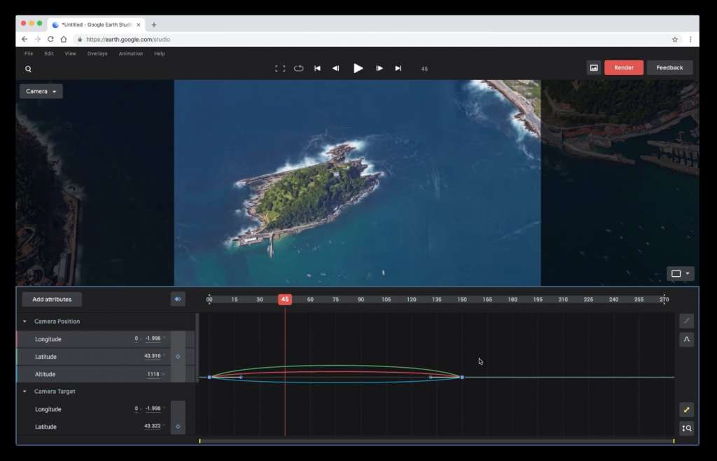 『Google Earth Studio』のおすすめ活用方法