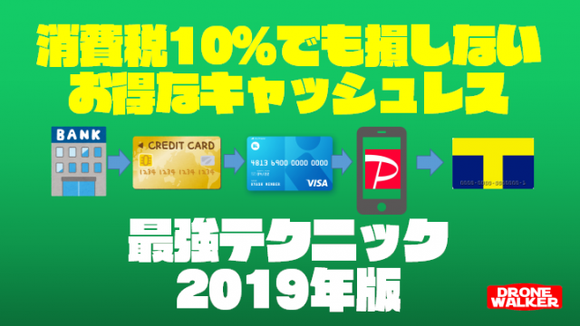 2019年お得なキャッシュレス決済の流れはこう!