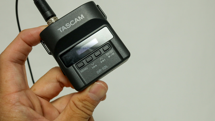 オーディオ機器 その他 超小型で高音質】タスカムのピンマイク『DR-10L』レビュー！【TASCAM 