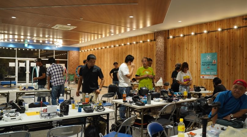 【メイカーズピア名古屋最大級】ドローンサーキットで