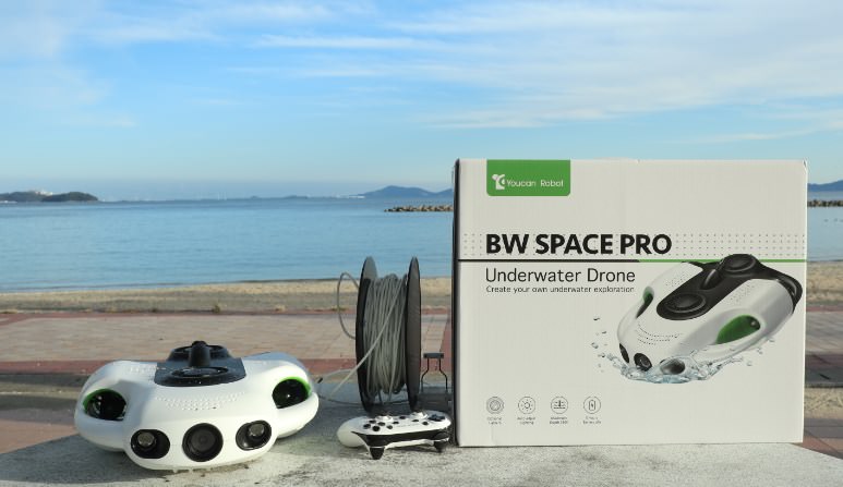 【水中ドローン】BW Space Pro 4Kの特徴や使い方を紹介するよ！