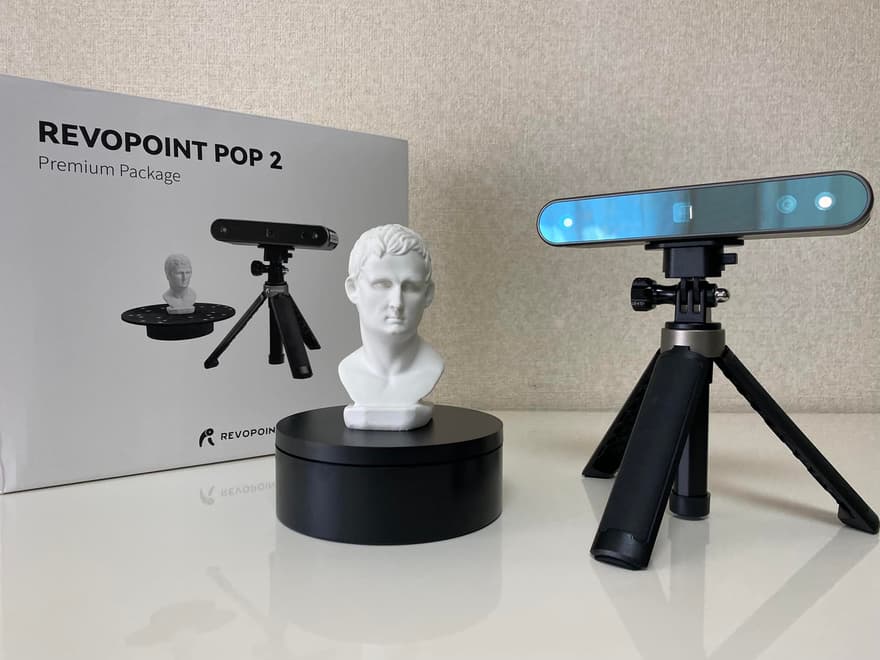 【10万円以内で買える】3Dスキャナー「POP2」の使い方を分かりやすく解説
